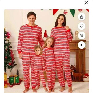 Christmas pajamas.